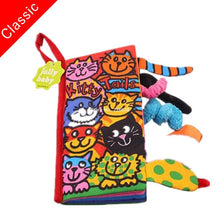 Load image into Gallery viewer, Baby Toys Infant Baby Book Early Development Cloth Books For Kids Learning Education Activity Books Animal Tails Dinosaur SZ04