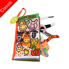 Load image into Gallery viewer, Baby Toys Infant Baby Book Early Development Cloth Books For Kids Learning Education Activity Books Animal Tails Dinosaur SZ04