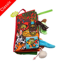 Load image into Gallery viewer, Baby Toys Infant Baby Book Early Development Cloth Books For Kids Learning Education Activity Books Animal Tails Dinosaur SZ04