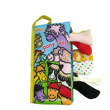 Load image into Gallery viewer, Baby Toys Infant Baby Book Early Development Cloth Books For Kids Learning Education Activity Books Animal Tails Dinosaur SZ04