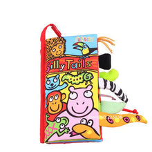 Load image into Gallery viewer, Baby Toys Infant Baby Book Early Development Cloth Books For Kids Learning Education Activity Books Animal Tails Dinosaur SZ04