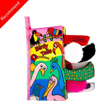Load image into Gallery viewer, Baby Toys Infant Baby Book Early Development Cloth Books For Kids Learning Education Activity Books Animal Tails Dinosaur SZ04