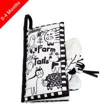 Load image into Gallery viewer, Baby Toys Infant Baby Book Early Development Cloth Books For Kids Learning Education Activity Books Animal Tails Dinosaur SZ04