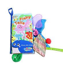 Load image into Gallery viewer, Baby Toys Infant Baby Book Early Development Cloth Books For Kids Learning Education Activity Books Animal Tails Dinosaur SZ04