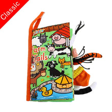 Load image into Gallery viewer, Baby Toys Infant Baby Book Early Development Cloth Books For Kids Learning Education Activity Books Animal Tails Dinosaur SZ04