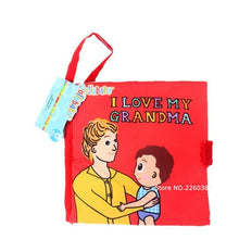 Load image into Gallery viewer, Baby Toys Infant Baby Book Early Development Cloth Books For Kids Learning Education Activity Books Animal Tails Dinosaur SZ04