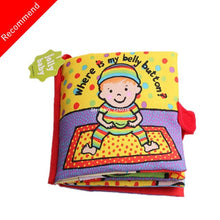 Load image into Gallery viewer, Baby Toys Infant Baby Book Early Development Cloth Books For Kids Learning Education Activity Books Animal Tails Dinosaur SZ04
