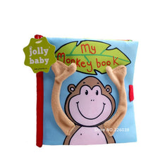 Load image into Gallery viewer, Baby Toys Infant Baby Book Early Development Cloth Books For Kids Learning Education Activity Books Animal Tails Dinosaur SZ04