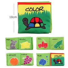 Load image into Gallery viewer, Baby Toys Infant Baby Book Early Development Cloth Books For Kids Learning Education Activity Books Animal Tails Dinosaur SZ04
