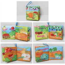 Load image into Gallery viewer, Baby Toys Infant Baby Book Early Development Cloth Books For Kids Learning Education Activity Books Animal Tails Dinosaur SZ04