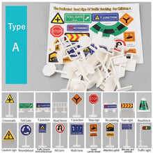 Load image into Gallery viewer, 83*57cm/130*100CM Large City Traffic Car Park Play Mat Waterproof Non-woven Kids Playmat Pull Back Car Toys for Children's Mat
